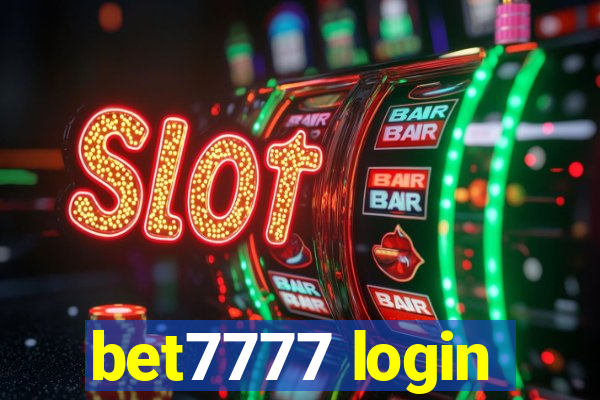 bet7777 login